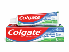 Зубная паста Colgate Тройное действие Натуральная мята комплексная, 100мл