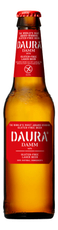 Пиво Estrella Damm Daura светлое, 0.33л