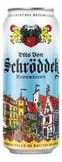 Пиво Otto Von Schrodder Hefeweizen пшеничное, 0.5л