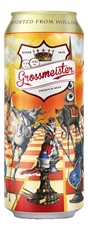 Пиво Grossmeister Premium Beer светлое, 0.5л