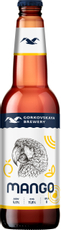 Пивной напиток Горьковская пивоварня Манго втроем светлый, 0.44л