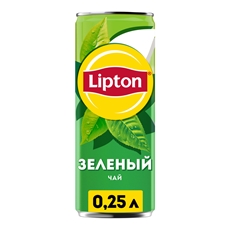 Холодный чай Lipton зеленый, 250мл