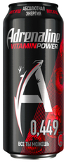 Энергетический напиток Adrenaline Rush Vitamin Power Ягодная энергия, 449мл