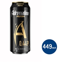 Энергетический напиток Adrenaline Rush 449мл