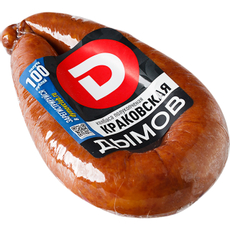 Колбаса Дымов Краковская полукопченая, 400г