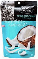 Чипсы Вкусы Мира кокосовые оригинальные, 40г
