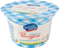 Йогурт Залесский фермер натуральный из цельного молока 3.5%, 130г