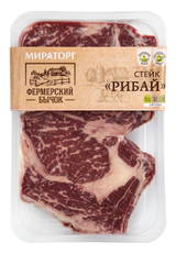Стейк Рибай из говядины Мираторг Skin охлажденный, 500г