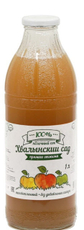 Сок Хвалынский сад яблочный прямого отжима, 1л