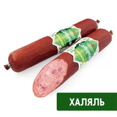 Колбаса Самирель Халяль Конская полукопченая, 350г