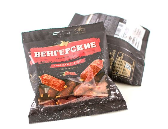 Колбаски Сава Венгерские острые, 80г