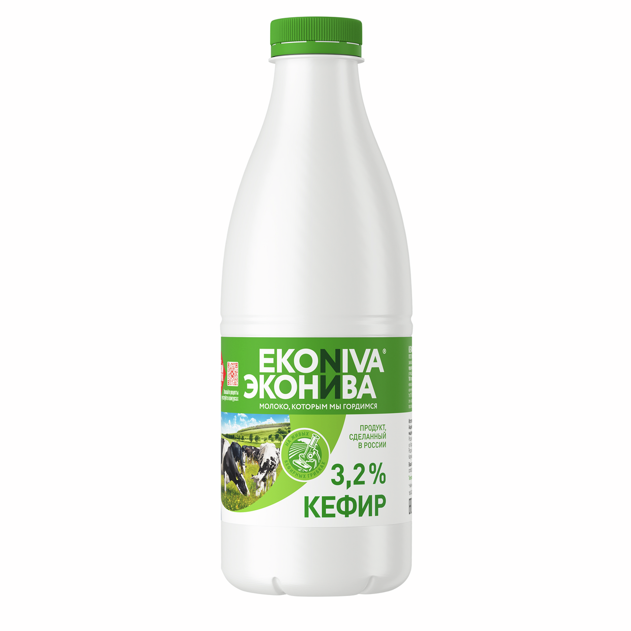 Кефир Эконива 3.2%, 1кг