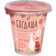 Сметана Богдаша 20%, 300г