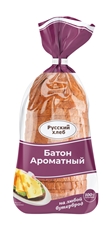Батон Русский хлеб Ароматный нарезка, 380г