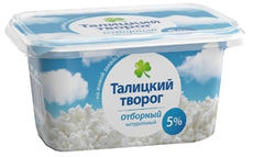 Творог Талицкий Талицкий 5%, 250г