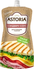 Соус майонезный Astoria Сэндвич-соус для бутербродов и закусок 30%, 200г