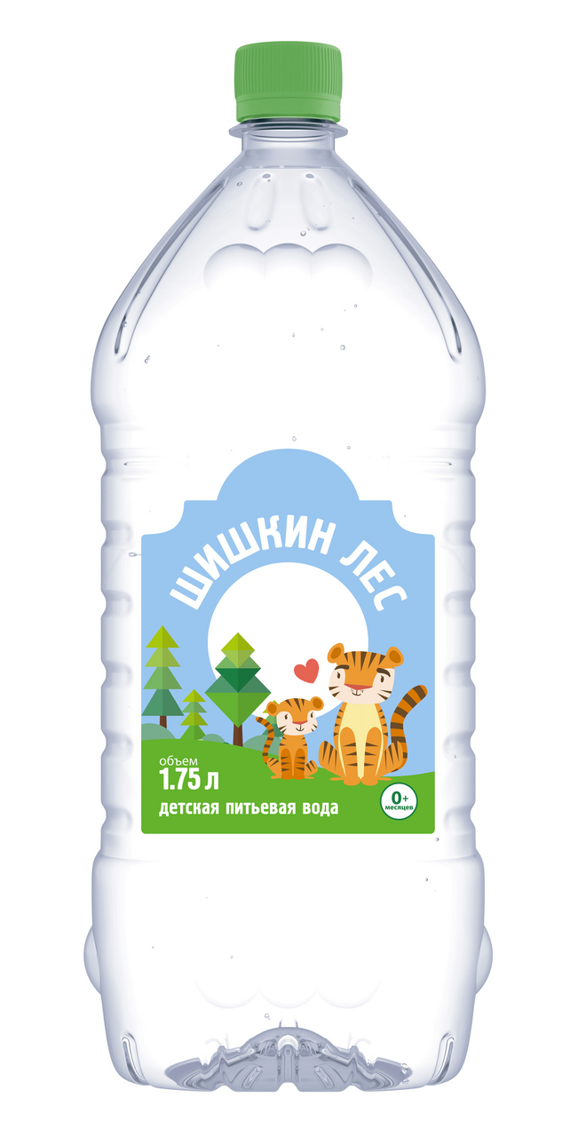 Вода ШИШКИН ЛЕС детская 1,75 л