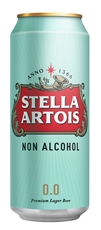 Пиво Stella Artois светлое безалкогольное, 0.45л