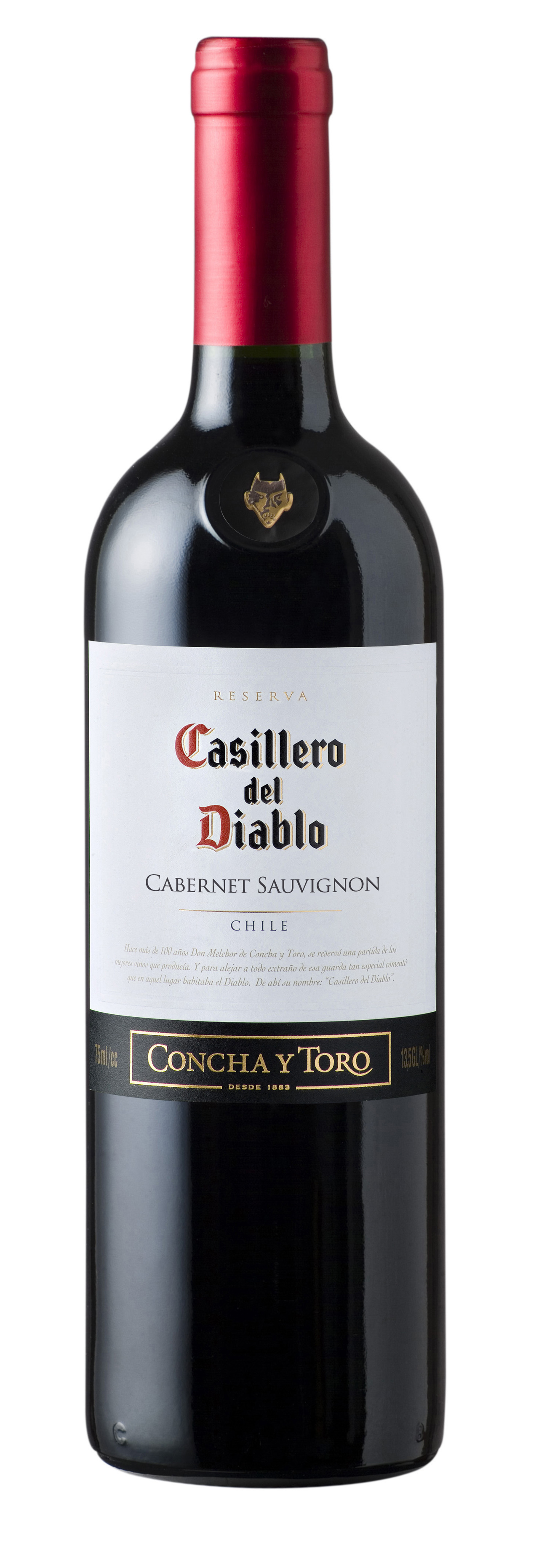 Вино Casillero del Diablo Cabernet Sauvignon красное сухое, 0.75л купить по  выгодной цене, самовывоз алкоголя из магазина в Москве