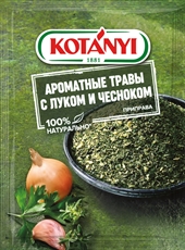 Приправа Kotanyi Ароматные травы с луком и чесноком, 20г