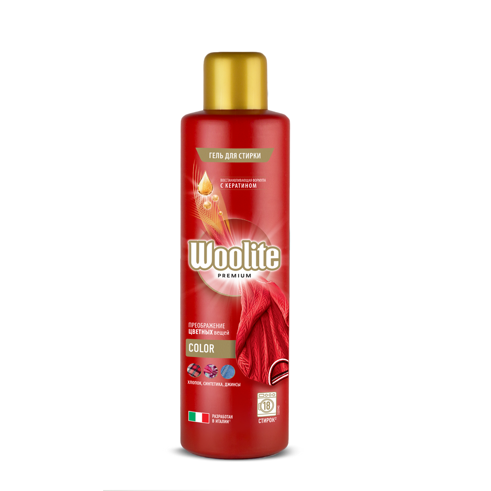 Изображение товара Гель для стирки Woolite Premium Color, 900мл