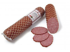 Колбаса Фабрика качества Салями Пармская полукопченая