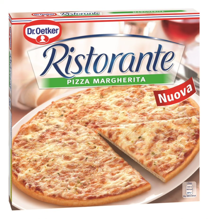 Пицца Dr. Oetker Ristorante Маргарита, 295г купить с доставкой на дом, цены  в интернет-магазине