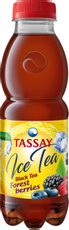 Холодный чай Tassay черный со вкусом лесных ягод, 500мл