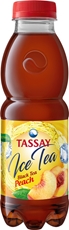 Холодный чай Tassay черный со вкусом персика, 500мл
