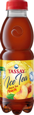 Холодный чай Tassay черный со вкусом персика, 500мл