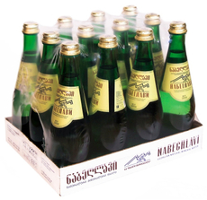 Вода Набеглави минеральная лечебно-столовая природная газированная, 500мл x 12 шт