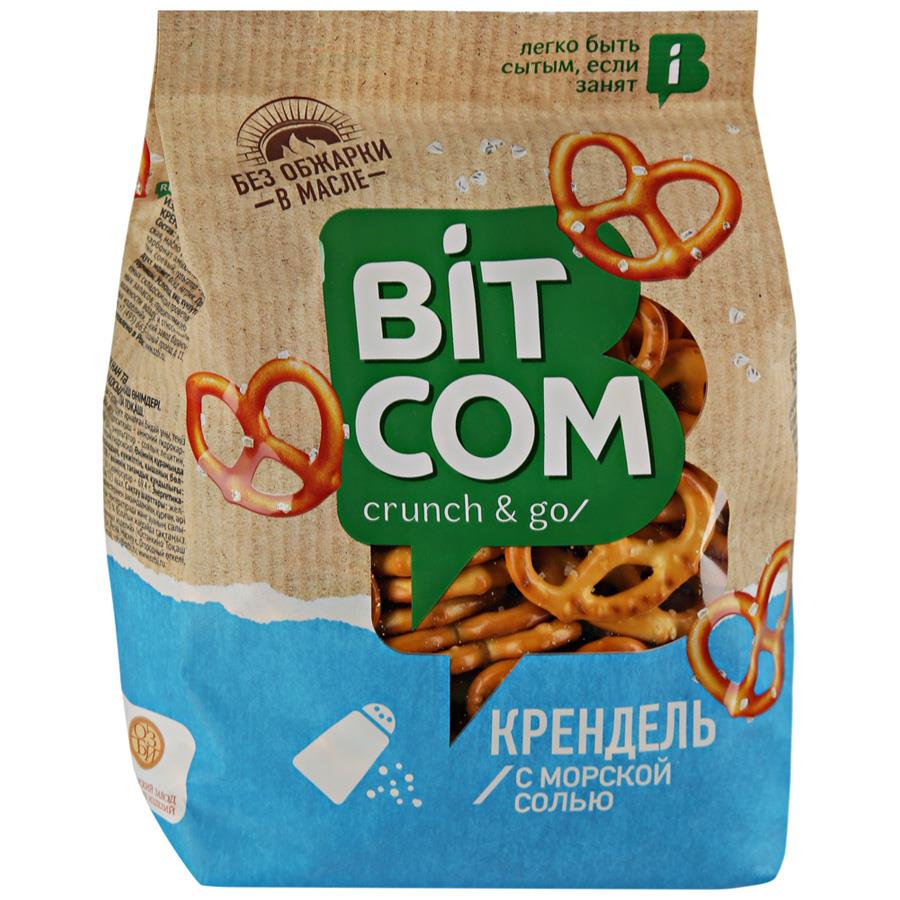 Крендель с морской солью BITCOM, 250 г