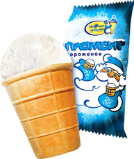 Мороженое пломбир Нежная прохлада в вафельном стаканчике, 60г