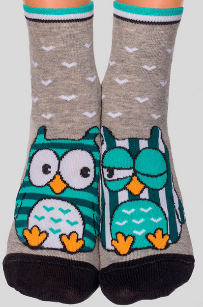 Носки женские Conte Elegant Happy, серый размер 23 купить с доставкой ...