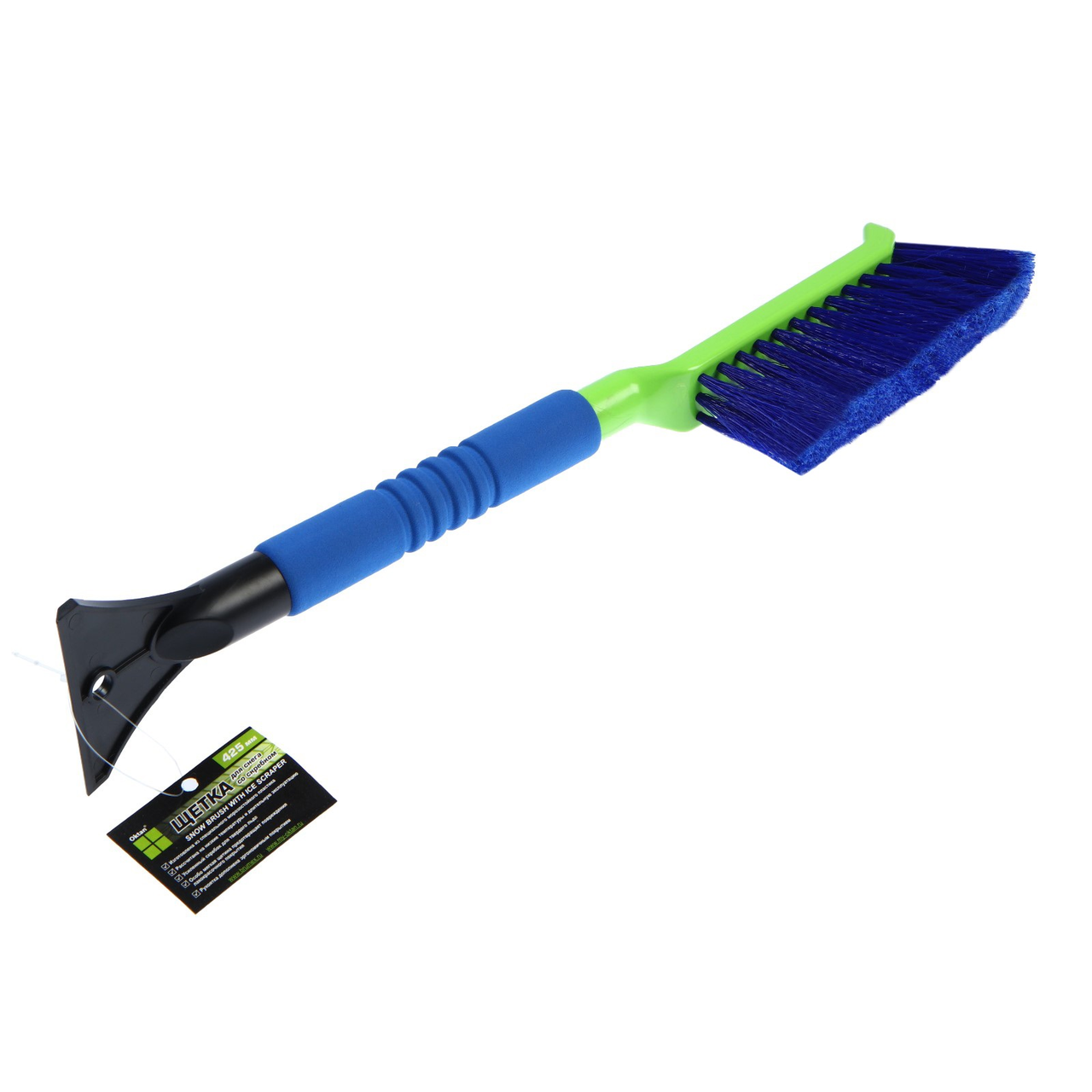 Щетка для снега Oktan Snow brush со скребком, 42.5см купить с доставкой на  дом, цены в интернет-магазине