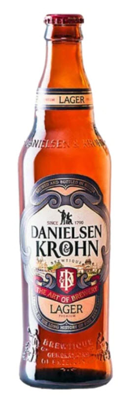 Пиво Пивкомбинат Балаковский Danielsen Krohn lager светлое, 0.5л