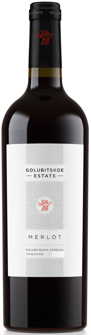 Изображение товара Красное сухое вино Merlot Поместье Голубицкое 0.75л Краснодарский край