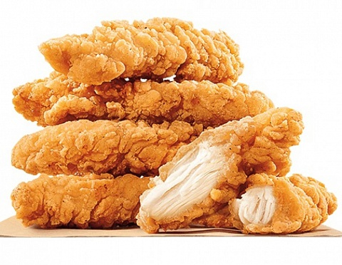 Стрипсы Золотой Петушок куриные в панировке замороженные, 6кг