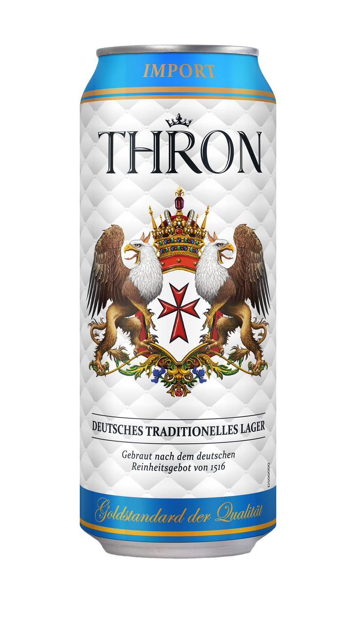 Изображение товара Пиво Thron светлое, 0.5л