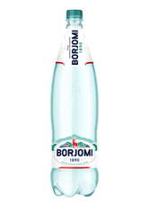 Вода Borjomi минеральная природная лечебно-столовая газированная, 1.25л