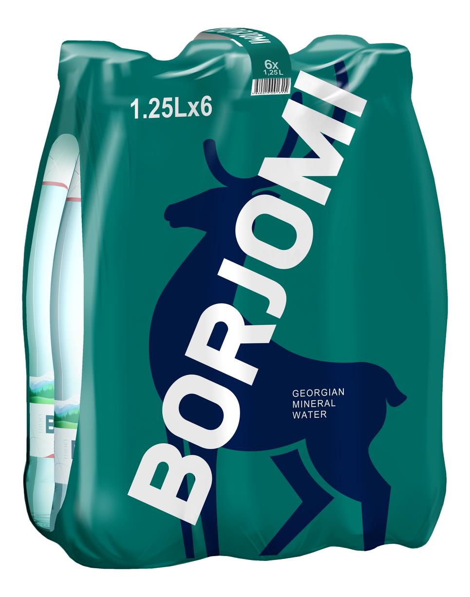 Минеральная вода БОРЖОМИ 1,25 л