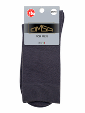 Носки мужские Omsa Eco 401 гладь Grigio Scuro размер 42-44