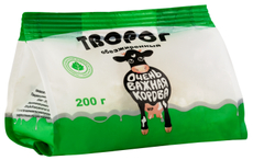 Творог рассыпчатый Очень важная корова обезжиренный 0%, 200г