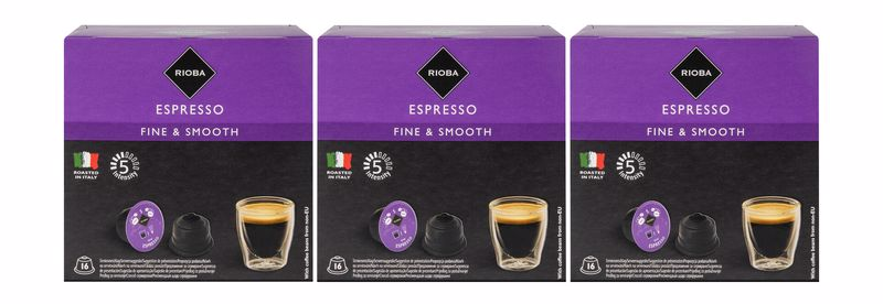 Изображение товара Кофе в капсулах Rioba Dolce Gusto Espresso 16 шт 112 г