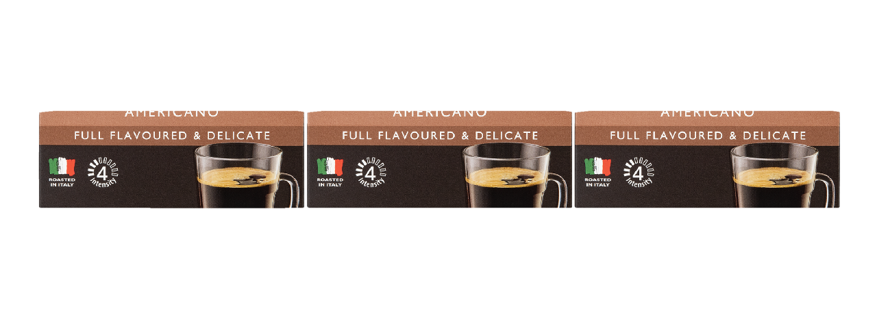 Изображение товара RIOBA Кофе в капсулах Dolce Gusto Американо 16шт, 112г х 3 шт