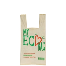 Пакет-майка АВМ-пластик Ecobag крахмальный
