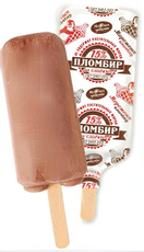 Мороженое пломбир Нежная прохлада эскимо, 80г