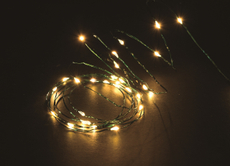 Tarrington House Гирлянда-нить Роса теплый белый 100Led, 10м