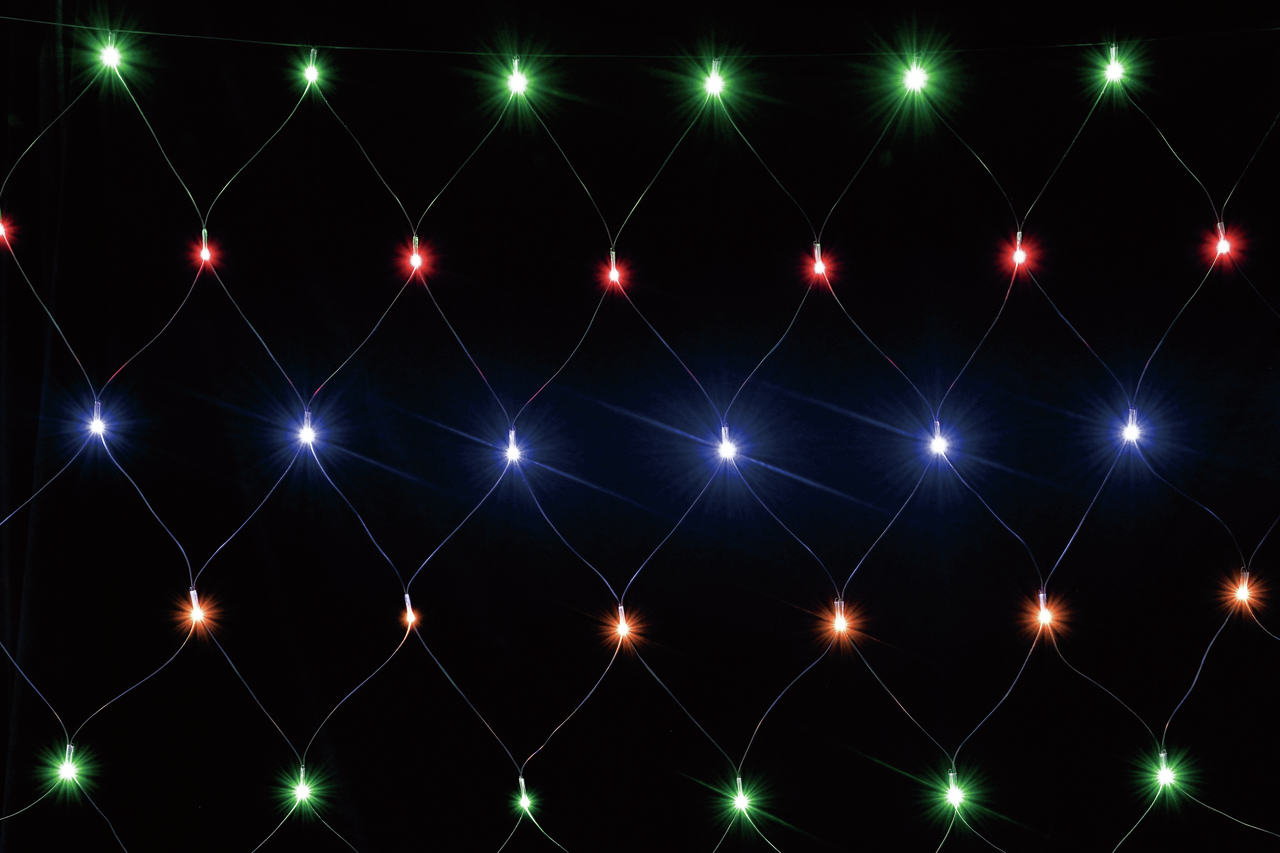 Tarrington House Гирлянда-сетка мультиколор 120Led, 1.5 x 2м