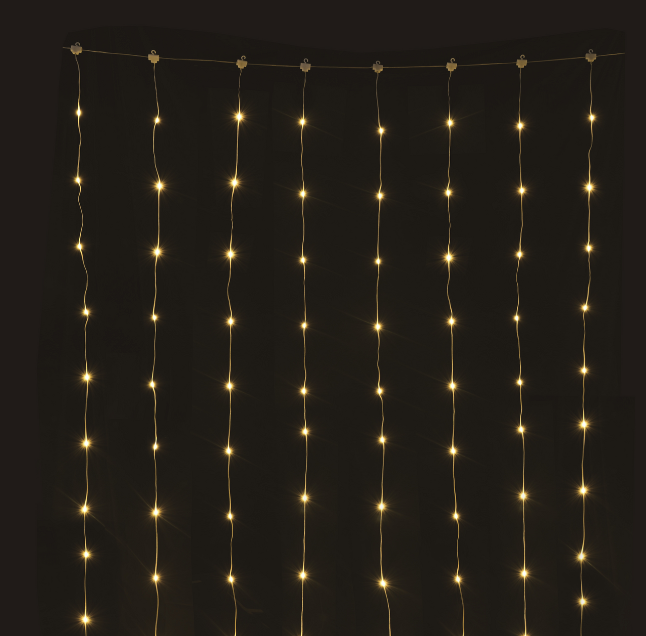 Tarrington House Гирлянда-занавес Роса теплый белый 169Led, 2 x 2м